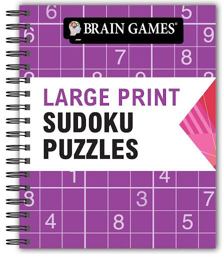 Brain Games Large Print Sudoku Arrow