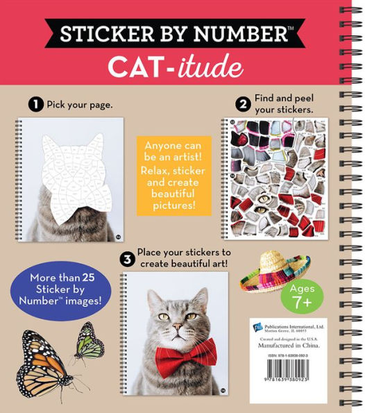 Sticker By Number Cat-itude