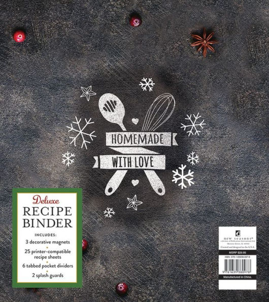 Deluxe Recipe Binder Holiday Recipes