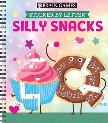 Brain Games - Sticker by Letter: Silly Snacks