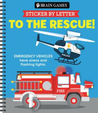 Books in english download free fb2 Brain Games - Sticker by Letter: To the Rescue  9781639383269
