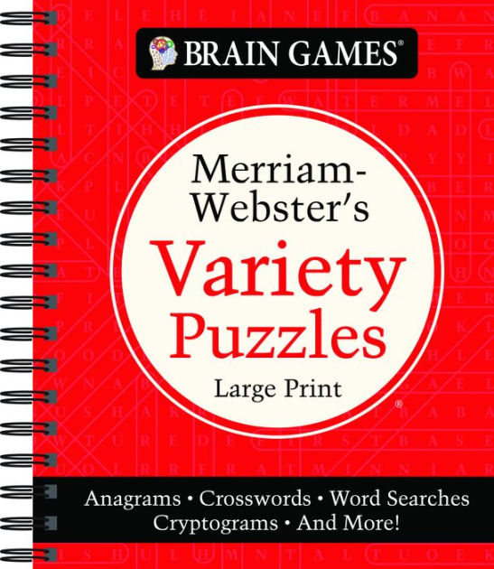 Brain Games Merriam Webster LP Variety Puzzles by PIL, Other Format ...