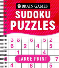 Title: Brain Games - Large Print Sudoku Puzzles (Swoosh), Author: Publications International Ltd