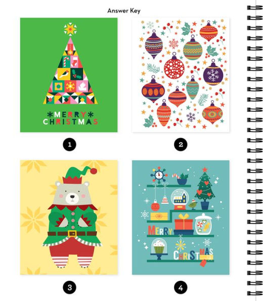 Sticker By Number Christmas Santa