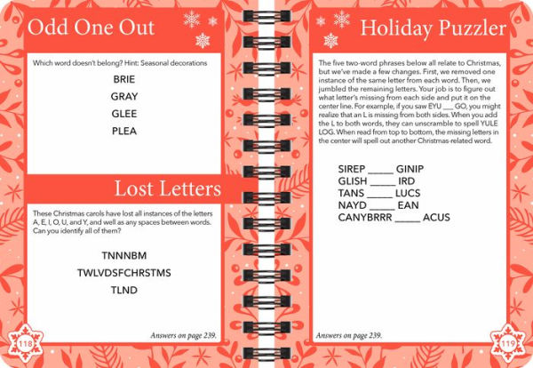 Mini Brain Games Christmas