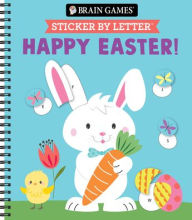 Download epub book on kindle Brain Games - Sticker by Letter - Happy Easter! by Publications International Ltd, Brain Games, New Seasons 9781639384907 (English literature)