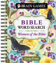 Title: Brain Games Large Print Bible Word Search Women of the Bible, Author: PIL