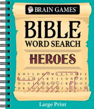 Best source to download audio books Brain Games - Bible Word Search: Heroes - Large Print