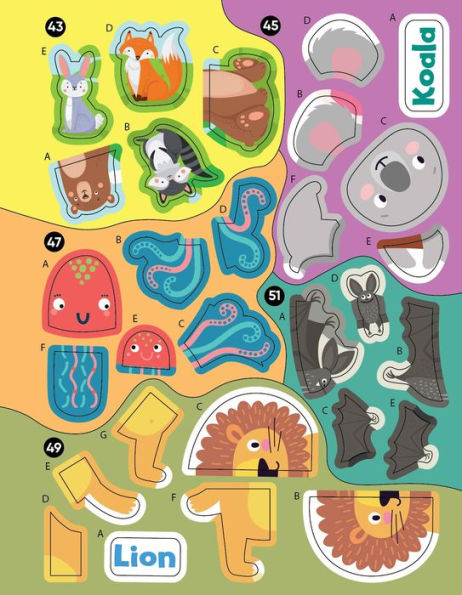 Brain Games Sticker By Letter Mazes In the Wild