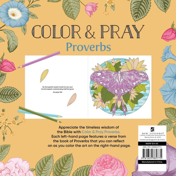 Keepsake Coloring Proverbs