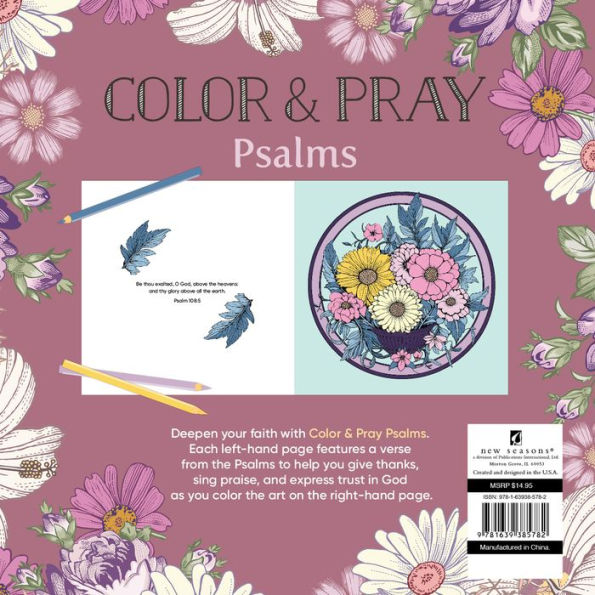 Keepsake Coloring Psalms