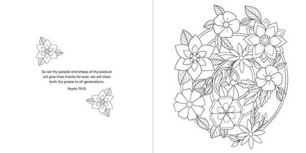 Keepsake Coloring Psalms