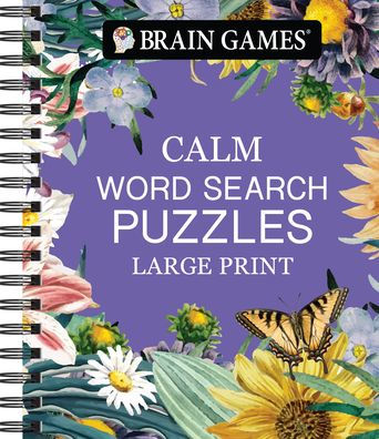 Brain Games - Calm: Word Search - Large Print