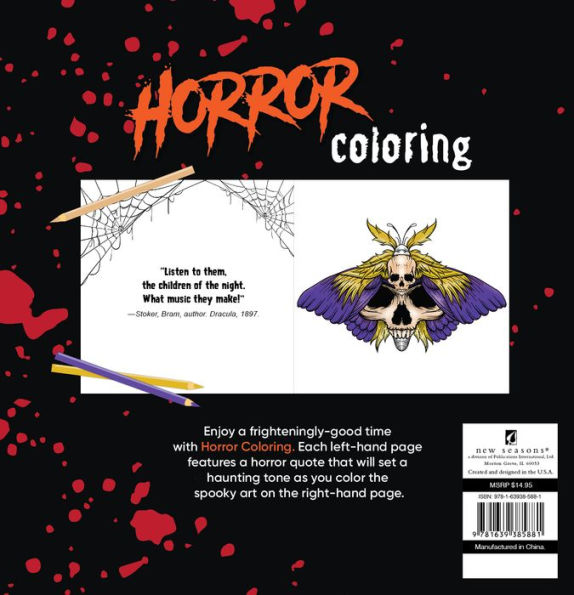 Keepsake Coloring Horror