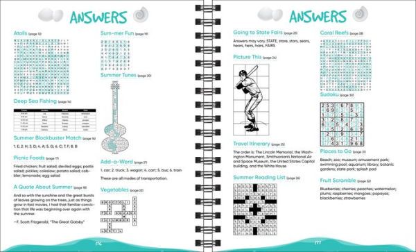Brain Games Summer Puzzles