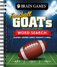 Title: Brain Games GOAT Football Word Search, Author: PIL