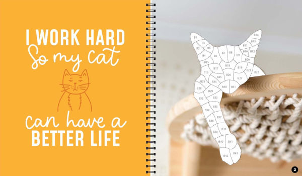 Sticker By Number All You Need is Cats