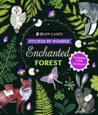 Title: Sticker By Number Enchanted Forest, Author: PIL