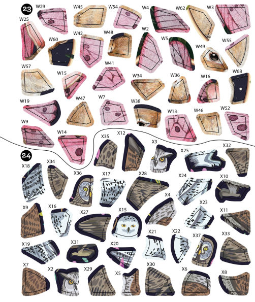 Sticker By Number Enchanted Forest