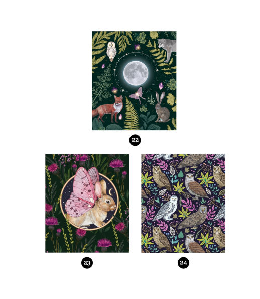 Sticker By Number Enchanted Forest