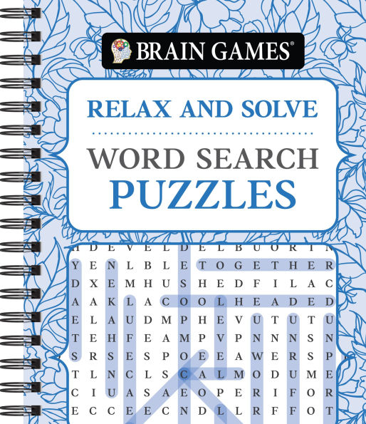 Brain Games Relax and Solve Word Search