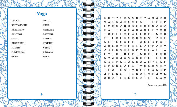 Brain Games Relax and Solve Word Search