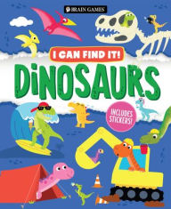 Title: Brain Games - I Can Find It!: Dinosaurs - Includes Stickers!, Author: Publications International Ltd