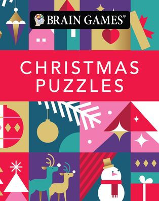 Brain Games - Take-Along - Christmas Puzzles (Stocking Stuffer - Design Cover): Volume 2