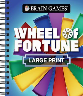 Brain Games - Wheel of Fortune - Large Print