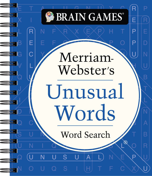 Brain Games Merriam Webster's Unusual Words Word Search