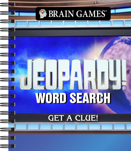 Brain Games Jeopardy Get a Clue! Word Search