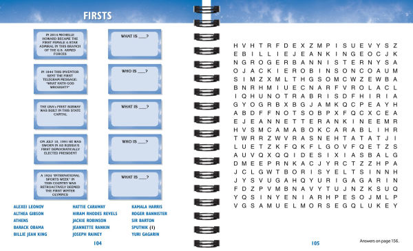 Brain Games Jeopardy Get a Clue! Word Search