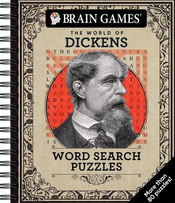 Brain Games - The World of Dickens Word Search Puzzles: More Than 80 Puzzles!