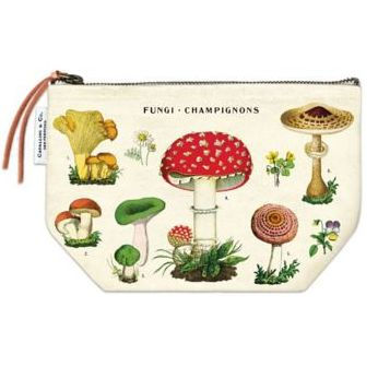 Mushrooms Vintage Pouch