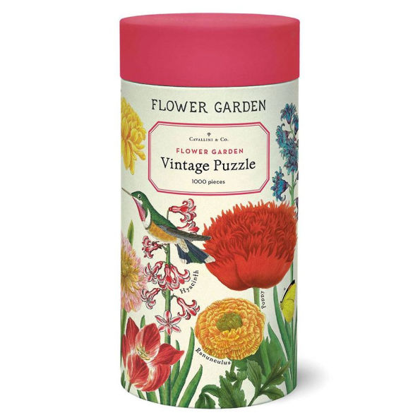 Cavallini & Co. Flower Garden Puzzle