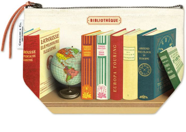 Library Zipper Pouch