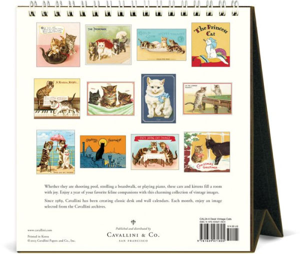 Cat Desk Calendar 2024 – R. Nichols