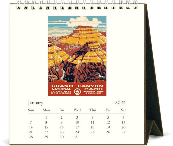 2024 National Parks Desk Calendar by Cavallini & Co. Barnes & Noble®