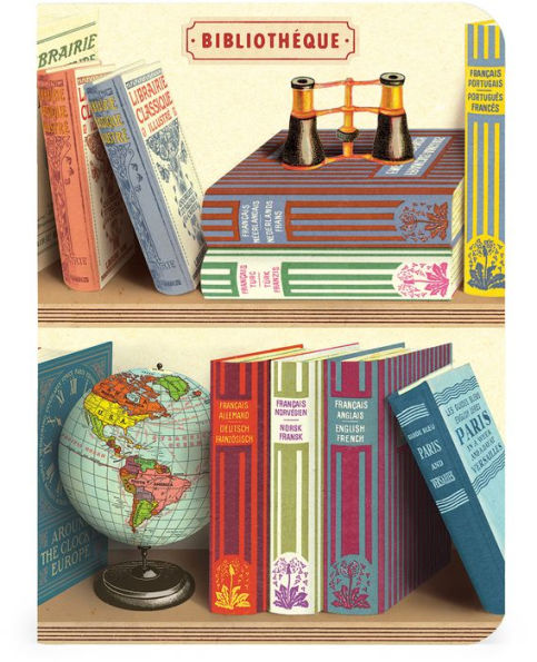 Library Books Mini Notebooks S/3