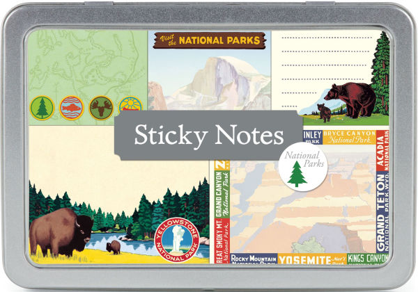 National Parks Sticky Notes
