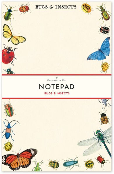 Bugs & Insects Notepad