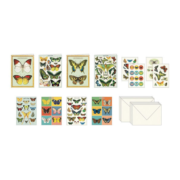 Butterflies Stationery Set