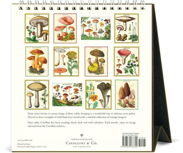 2025 Foraging Desk Calendar