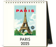 Title: 2025 Paris Desk Calendar