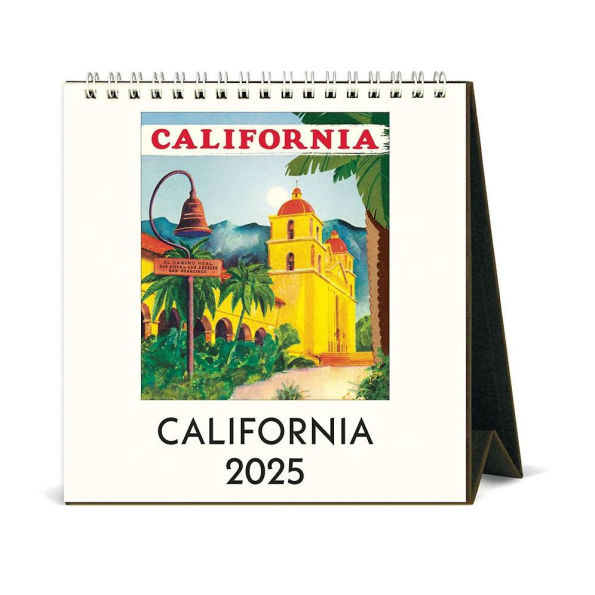 2025 Cavallini & Co. California Desk Calendar