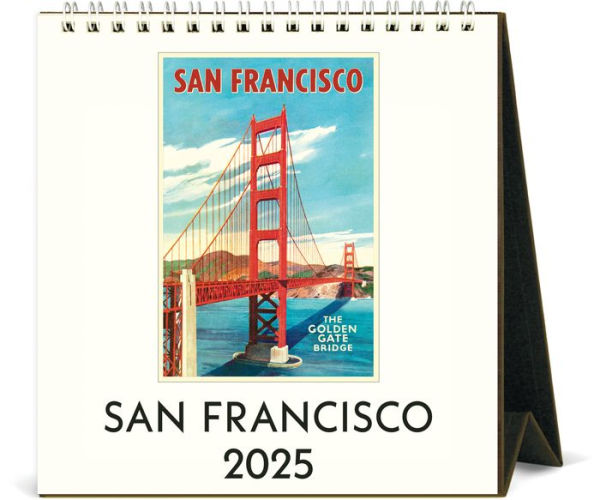 2025 San Francisco Desk Calendar