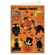 Title: Vintage Icons Halloween Card, Author: CAVALLINI