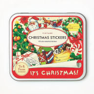 Title: Vintage Christmas Stickers