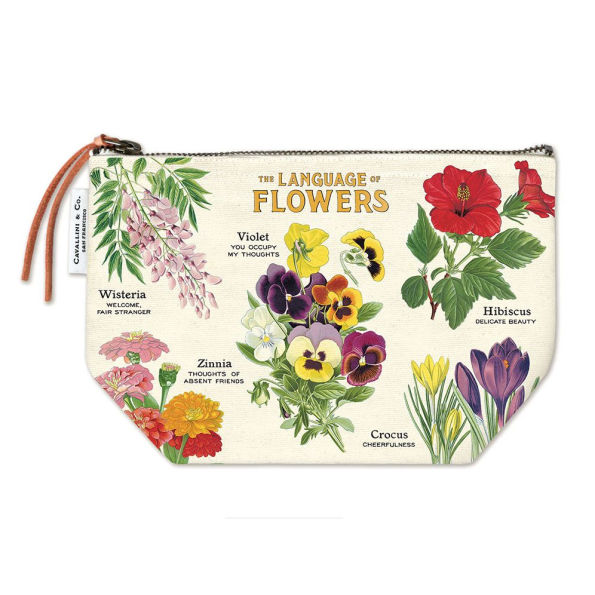 Language of Flowers Pouch