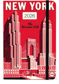 Title: 2026 Cavallini NYC Weekly Planner